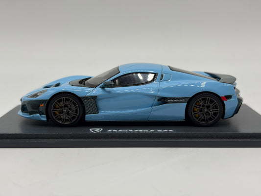 1/43 2022 Rimac Nevera - Stratos Blue - Schuco | Model Car