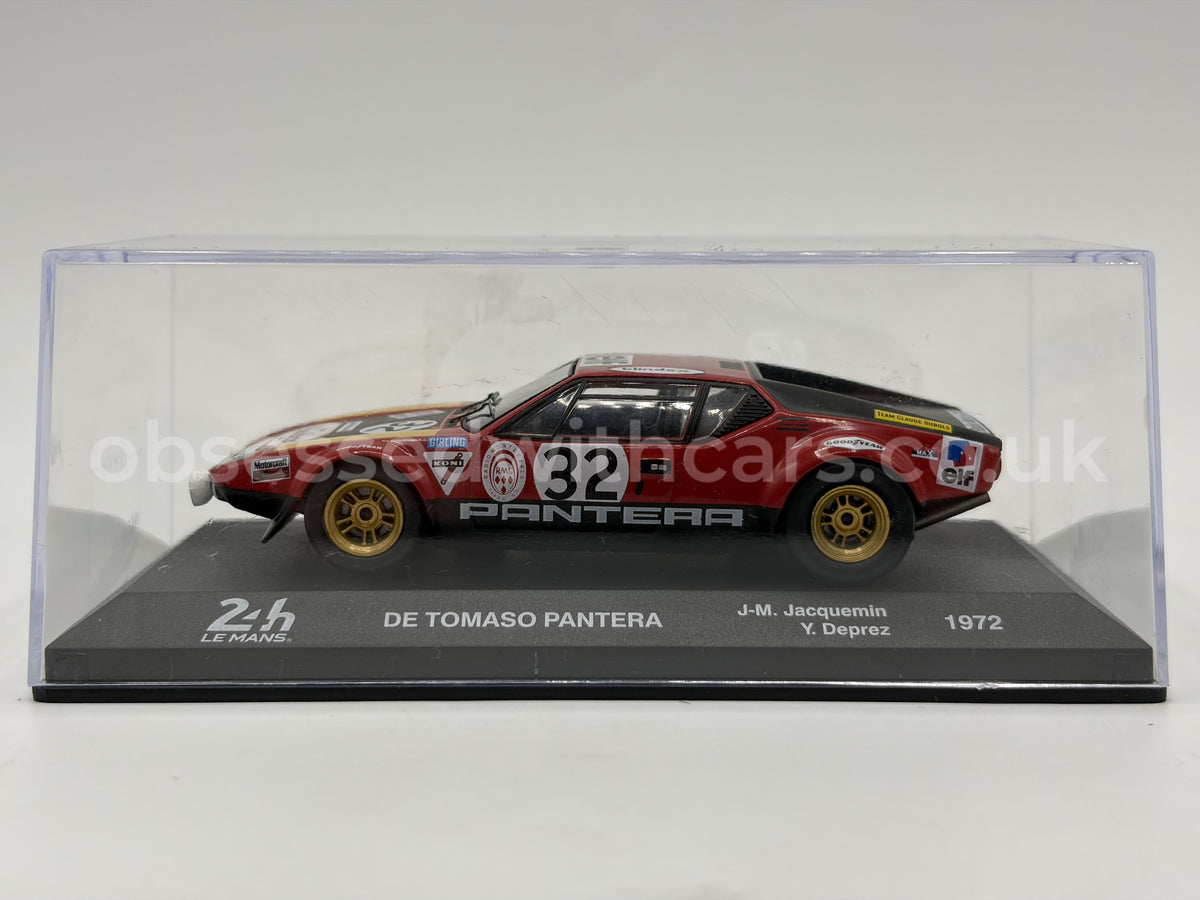 1/43 1972 De Tomaso Pantera - Jacquemin / Deprez | Model Le Mans Car