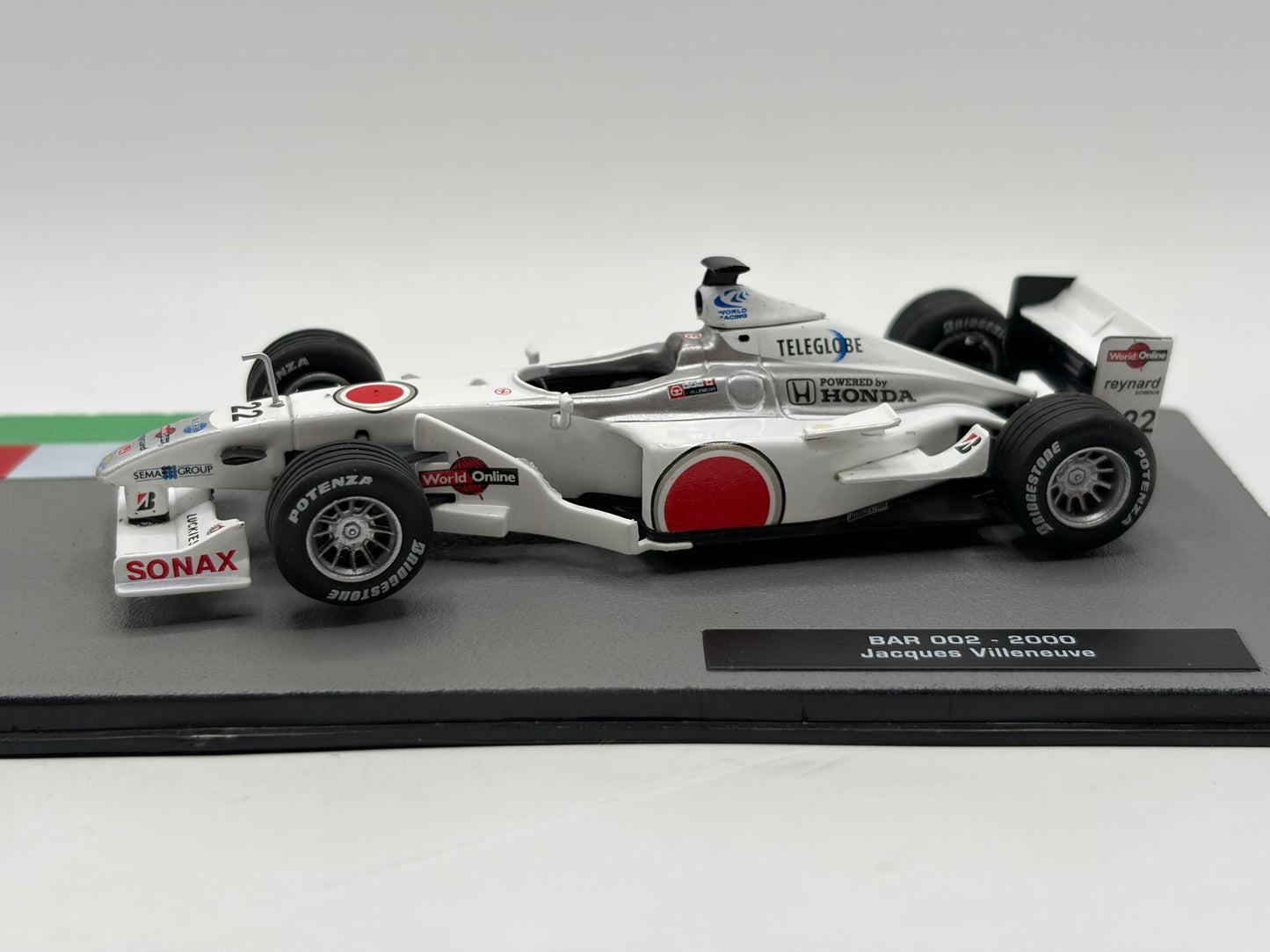 1/43 2000 BAR Honda 002 - Jacques Villeneuve | Model F1 Car