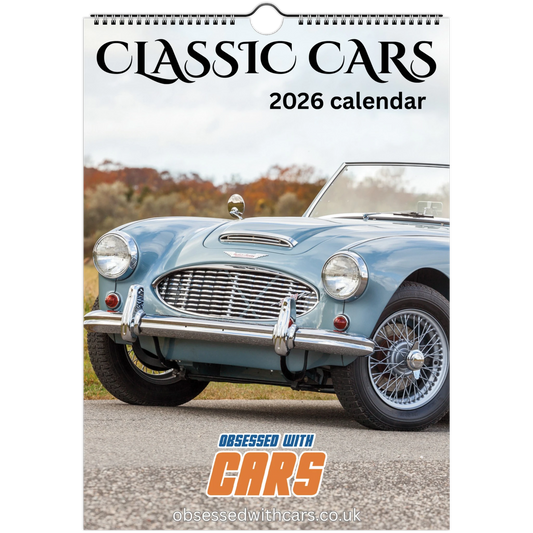 Classic Cars Calendar 2026