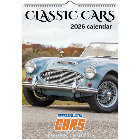 Classic Cars Calendar 2026
