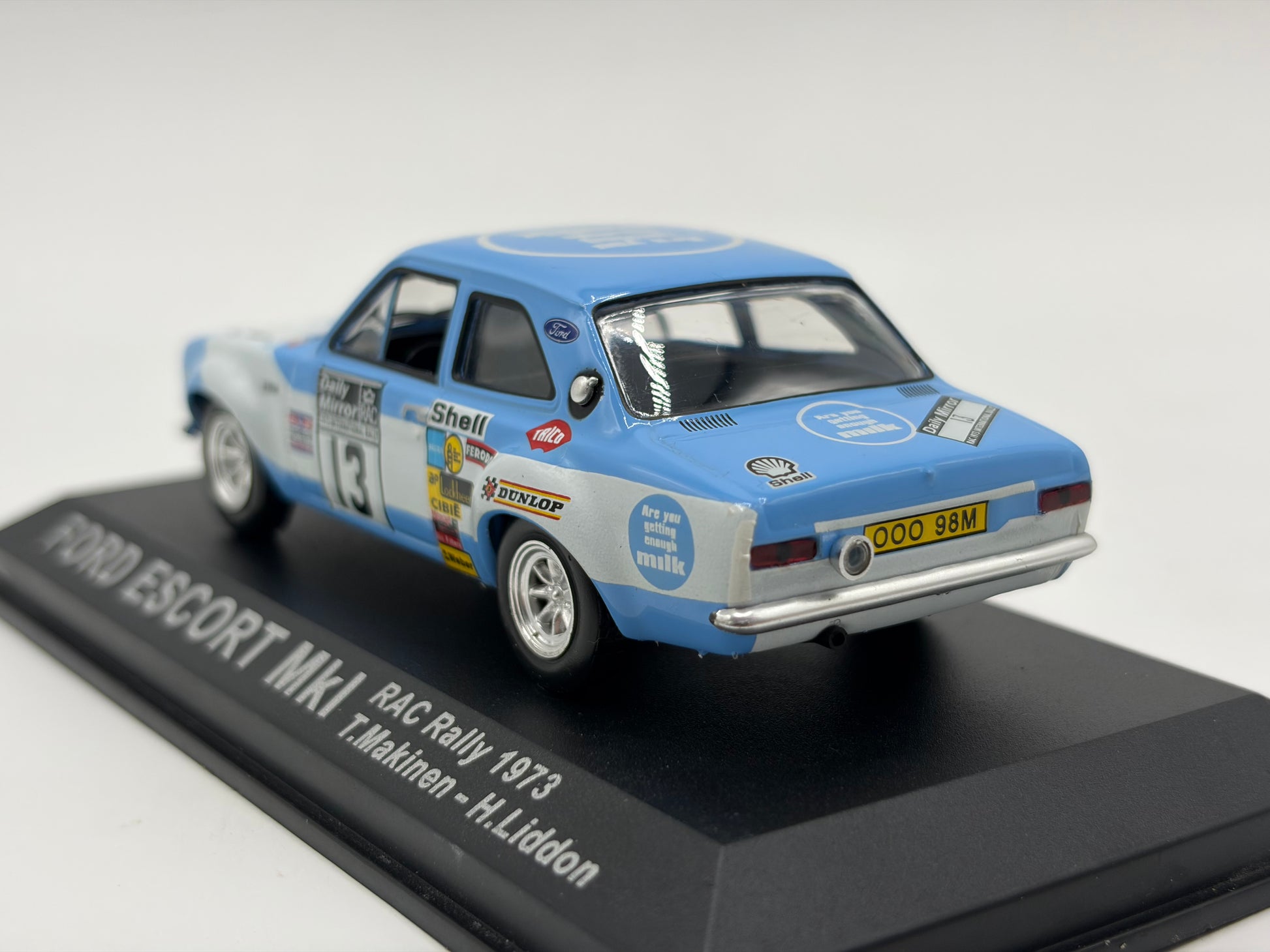 1/43 1973 Ford Escort Mk1 - RAC Rally - Makinen / Liddon | Model Rally Car