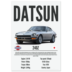 403 Datsun 240Z Poster - Precision Collection