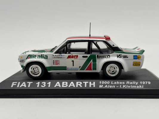 1/43 1979 Fiat 131 Abarth - 1000 Lakes Rally - Alen / Kivimaki | Model Rally Car