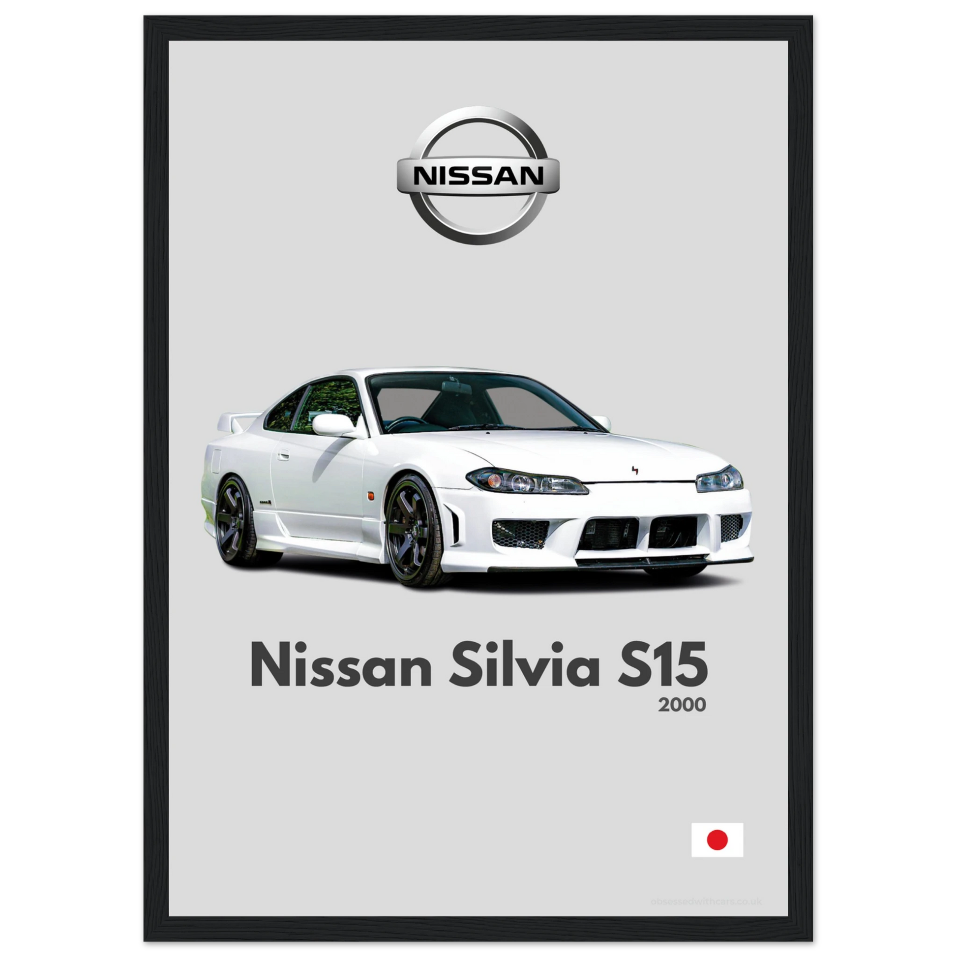 Nissan Silvia S15 Poster - Minimalist Collection