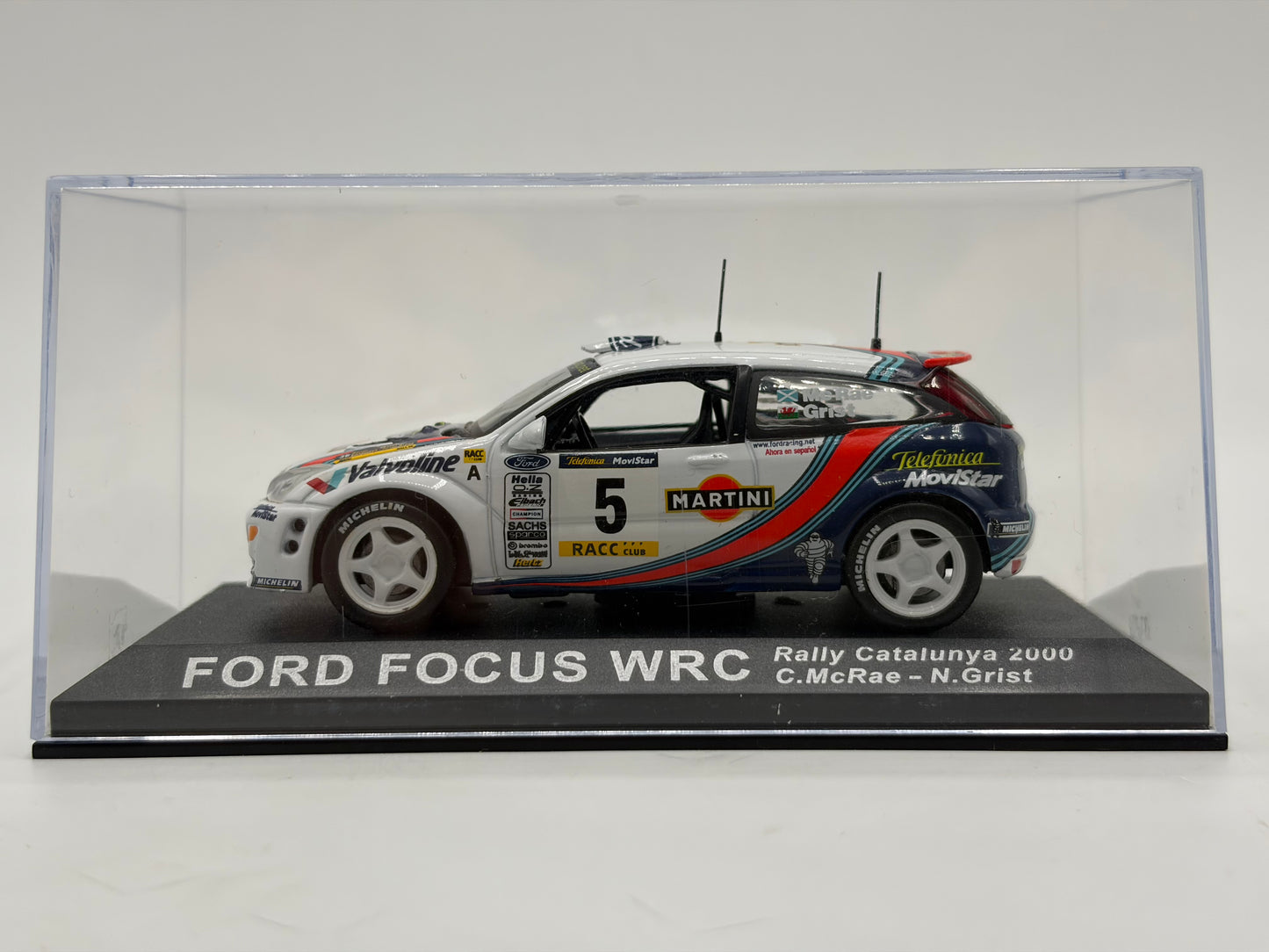 1/43 2000 Ford Focus WRC - Rally Catalunya - McRae / Grist | Model Rally Car
