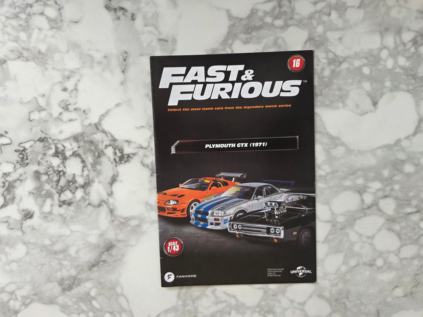 Fast & Furious Car Collection Magazines - Select Your Issue
