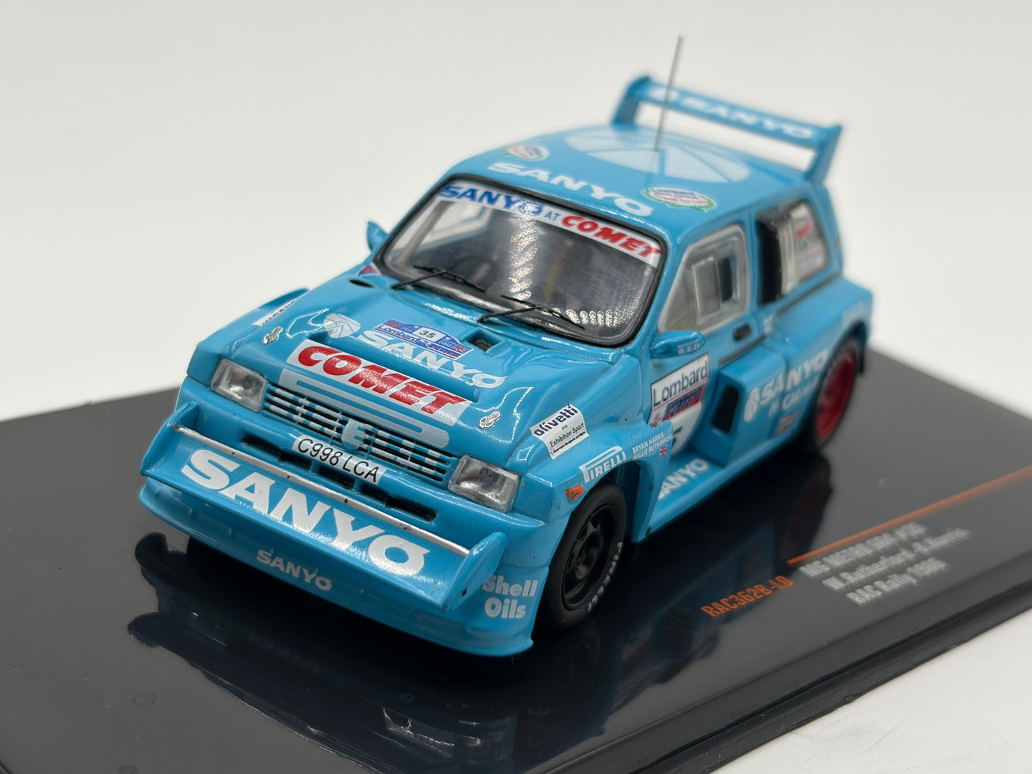 1/43 1986 MG Metro 6R4 - RAC Rally - Rutherford / Harris | Model Rally Car