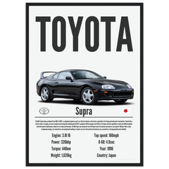 310 Toyota Supra Poster - Precision Collection