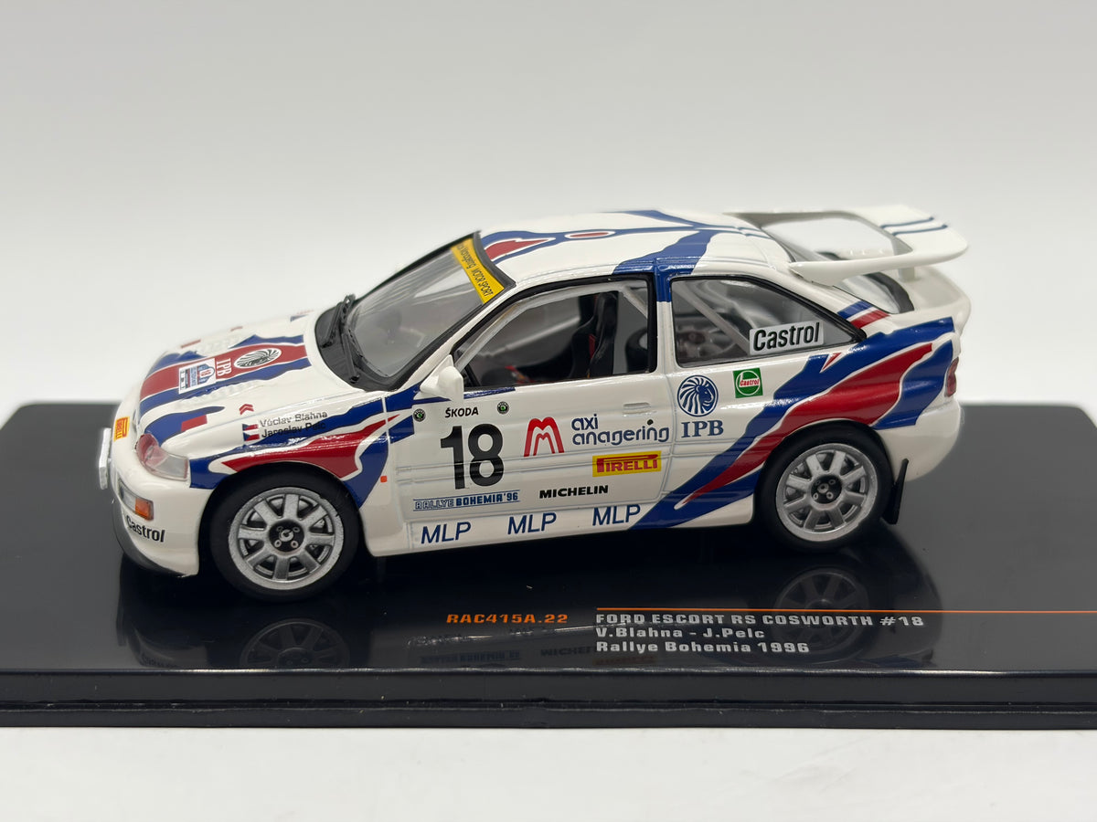 1/43 1996 Ford Escort RS Cosworth - Rally Bohemia - Blahna / Pelc | Model Rally Car
