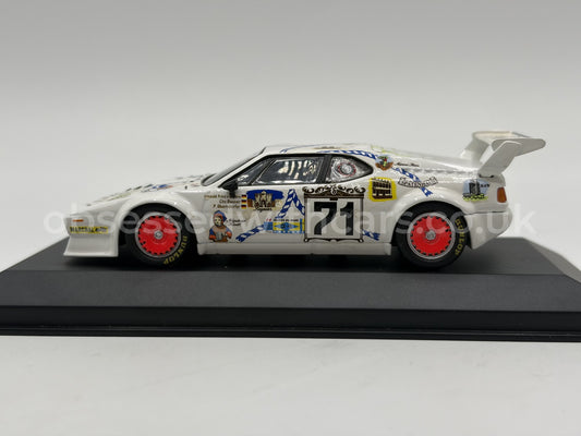 1/43 1981 BMW M1 - Danner / Bayern / Oberndorfer - Minichamps | Model Le Mans Car