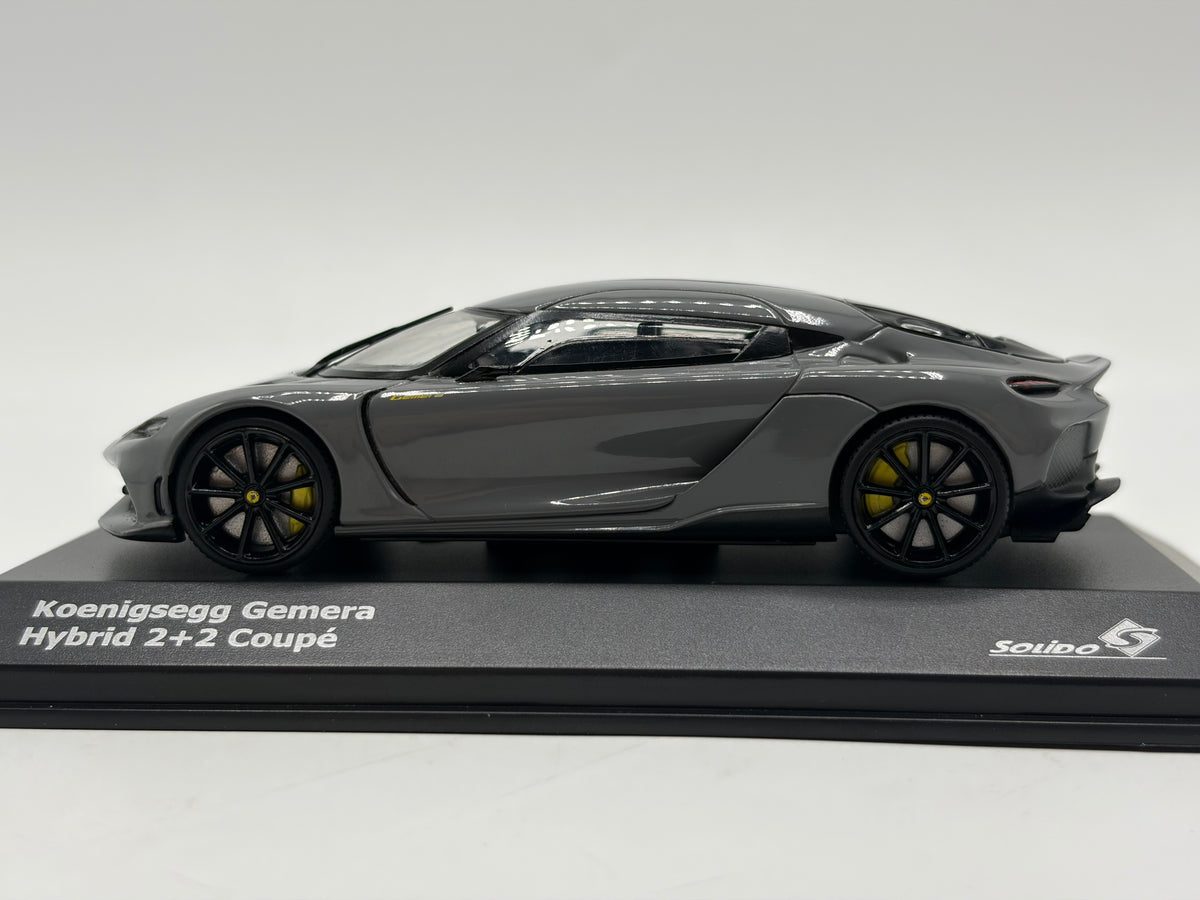 1/43 2021 Koenigsegg Gemera - Grey - Solido | Model Car