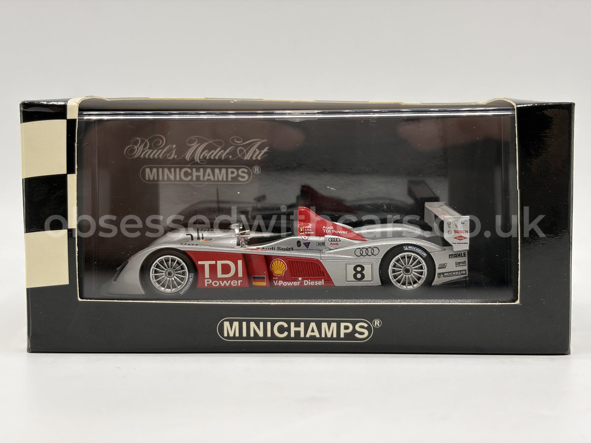 1/43 2006 Audi R10 TDI - Biela / Pirro / Werner - Minichamps | Model Le Mans Car
