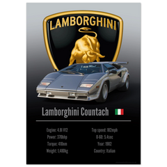 350 Lamborghini Countach Poster - Accent Collection