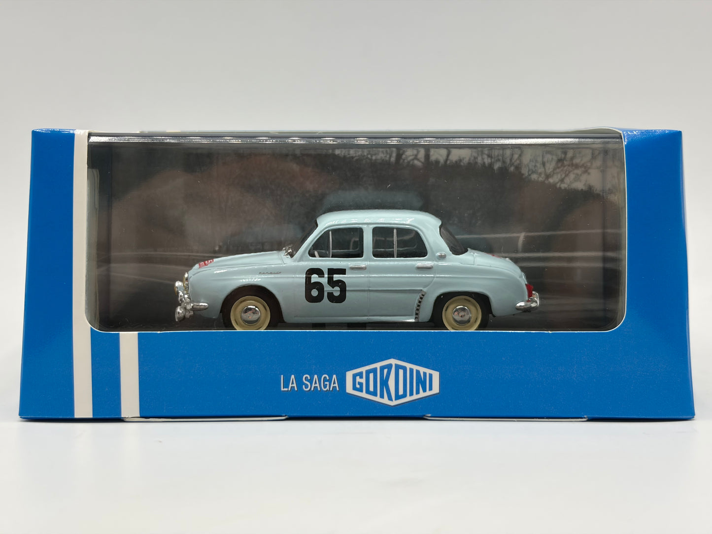 1/43 1958 Renault Dauphine Gordini - Monte Carlo Rally - Monraisse / Feret | Model Rally Car