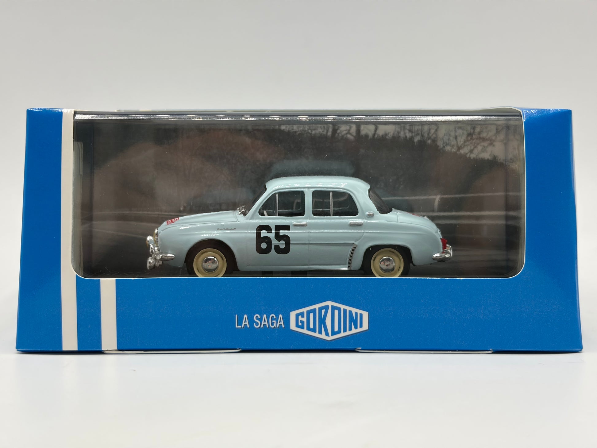1/43 1958 Renault Dauphine Gordini - Monte Carlo Rally - Monraisse / Feret | Model Rally Car