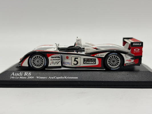 1/43 2004 Audi R8 - Ara / Capello / Kristensen - Minichamps | Model Le Mans Car