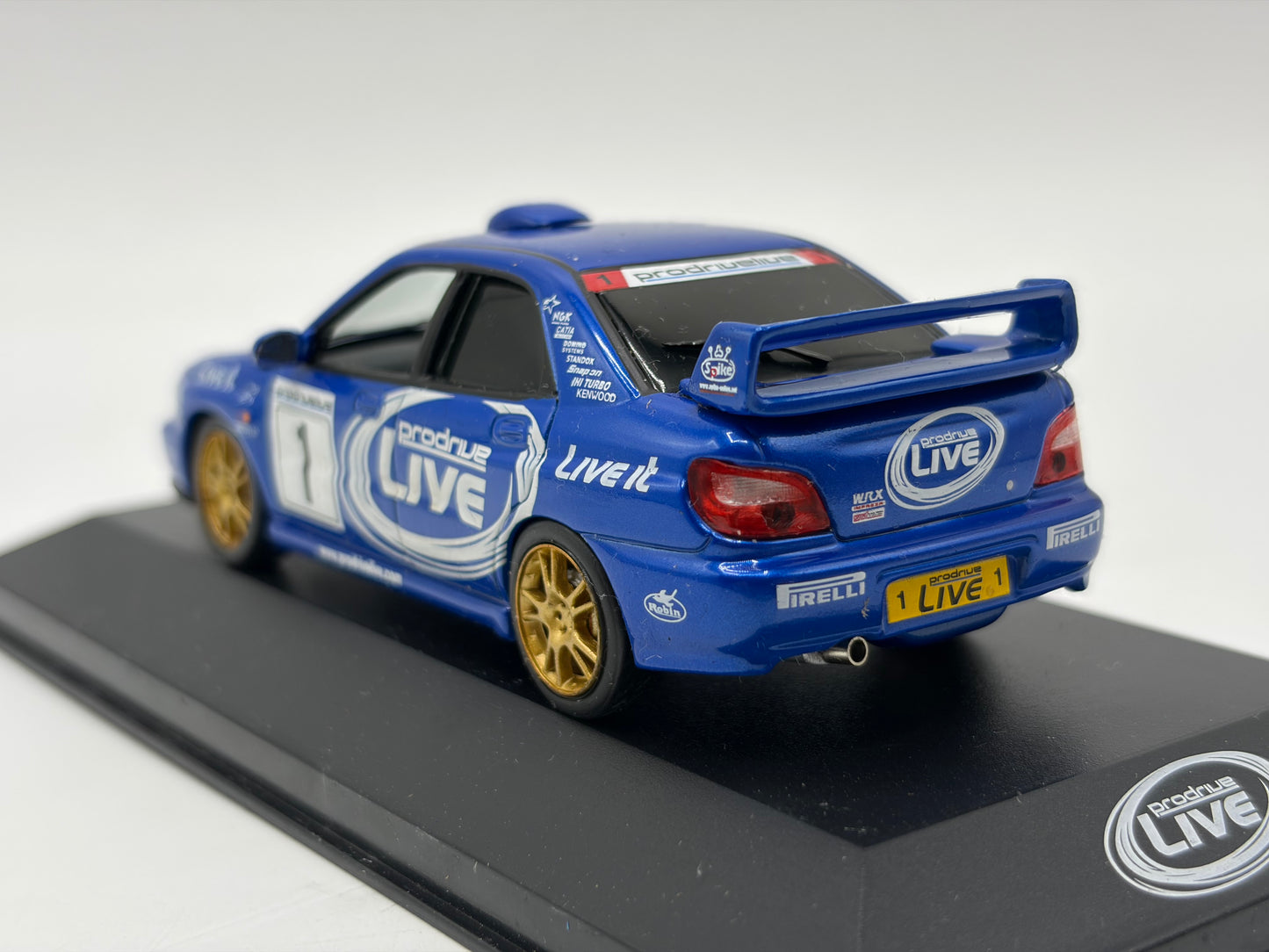 1/43 2002 Subaru Impreza - The Prodrive Live Experience - IXO | Model Rally Car