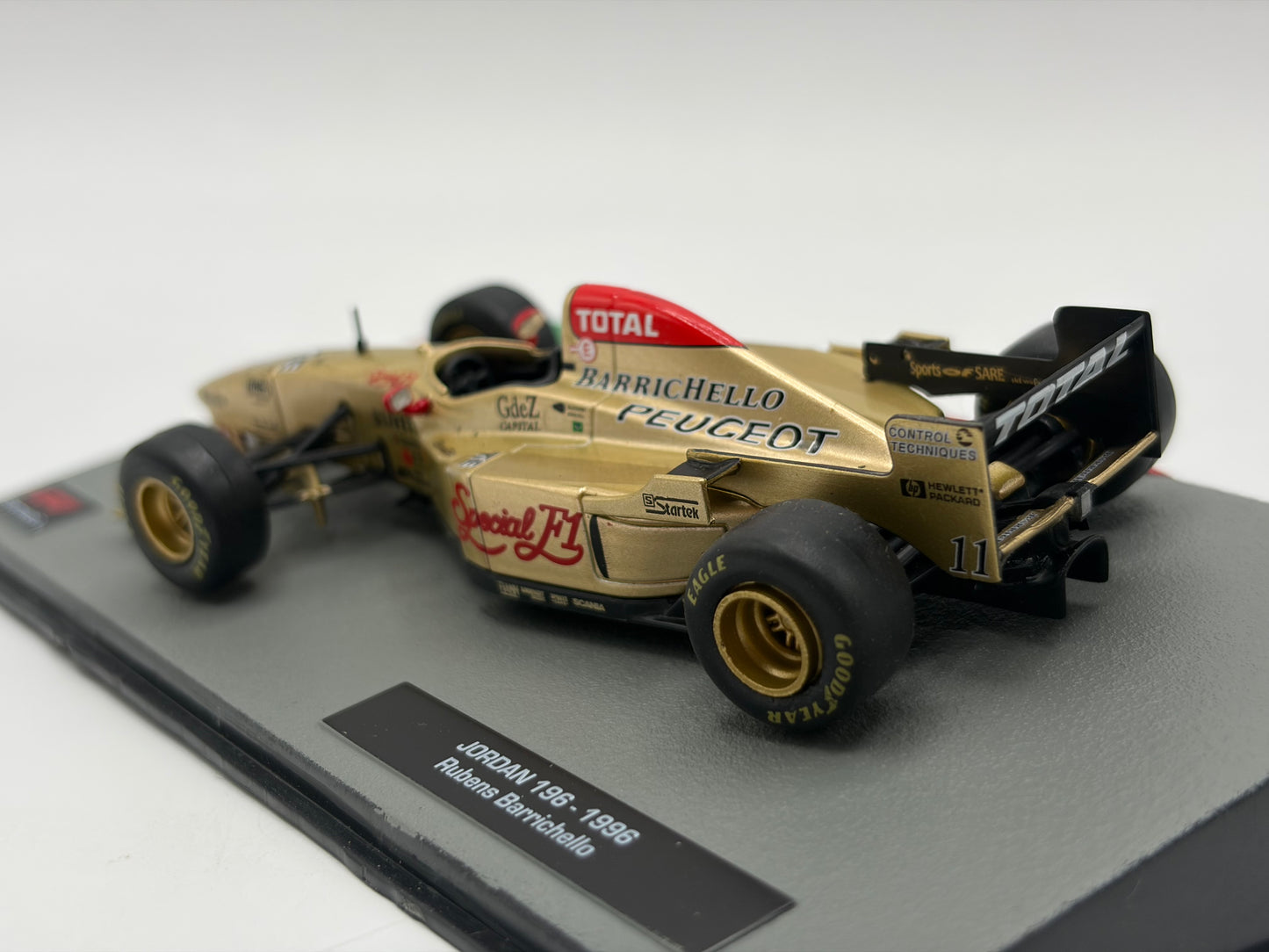1/43 1996 Jordan 196 - Rubens Barrichello | Model F1 Car