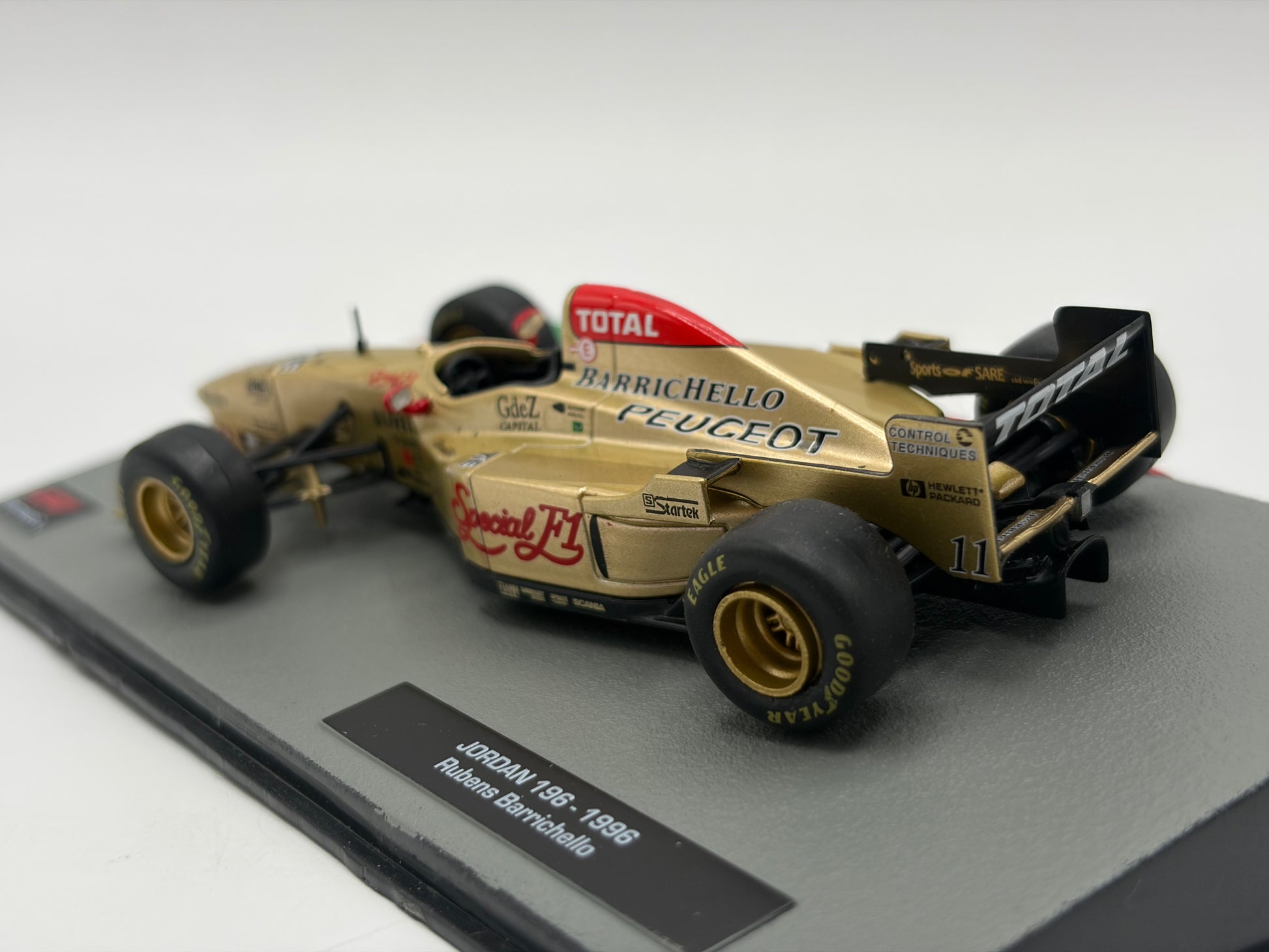 1/43 1996 Jordan 196 - Rubens Barrichello | Model F1 Car