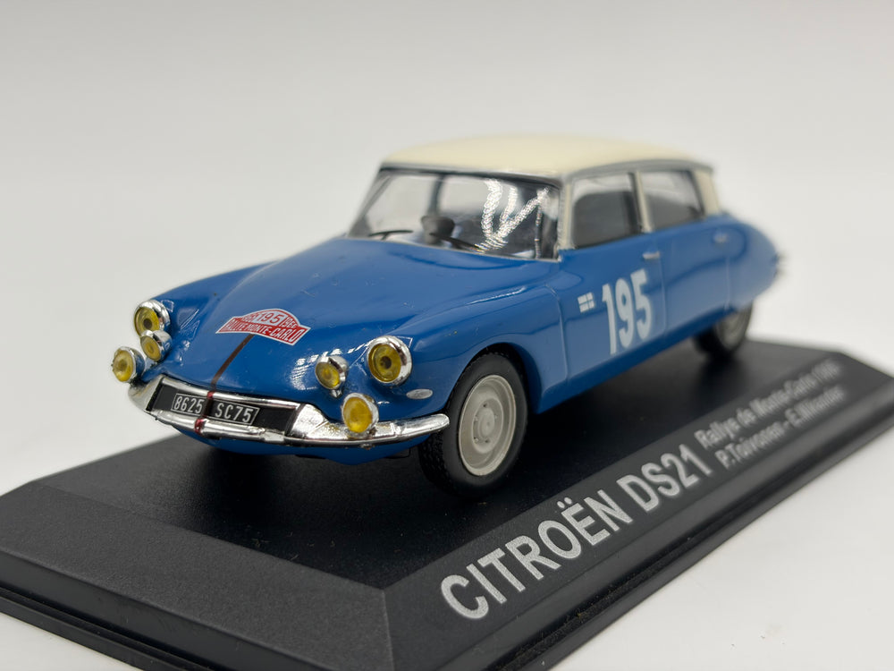 1/43 1966 Citroen DS21 - Monte Carlo Rally - Toivonen / Mikander | Model Rally Car