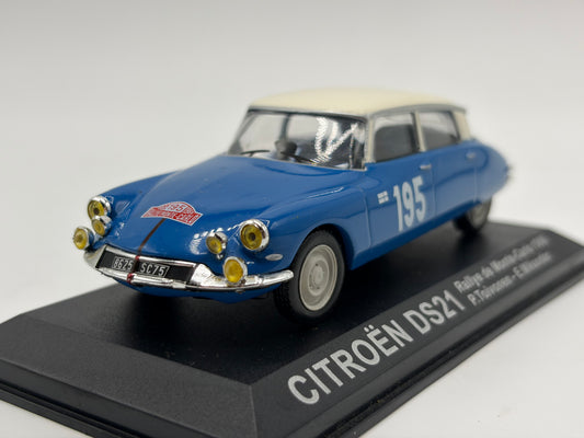 1/43 1966 Citroen DS21 - Monte Carlo Rally - Toivonen / Mikander | Model Rally Car