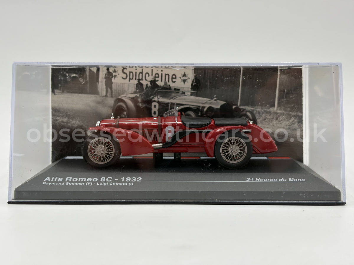 1/43 1932 Alfa Romeo 8C - Sommer / Chinetti | Model Le Mans Car