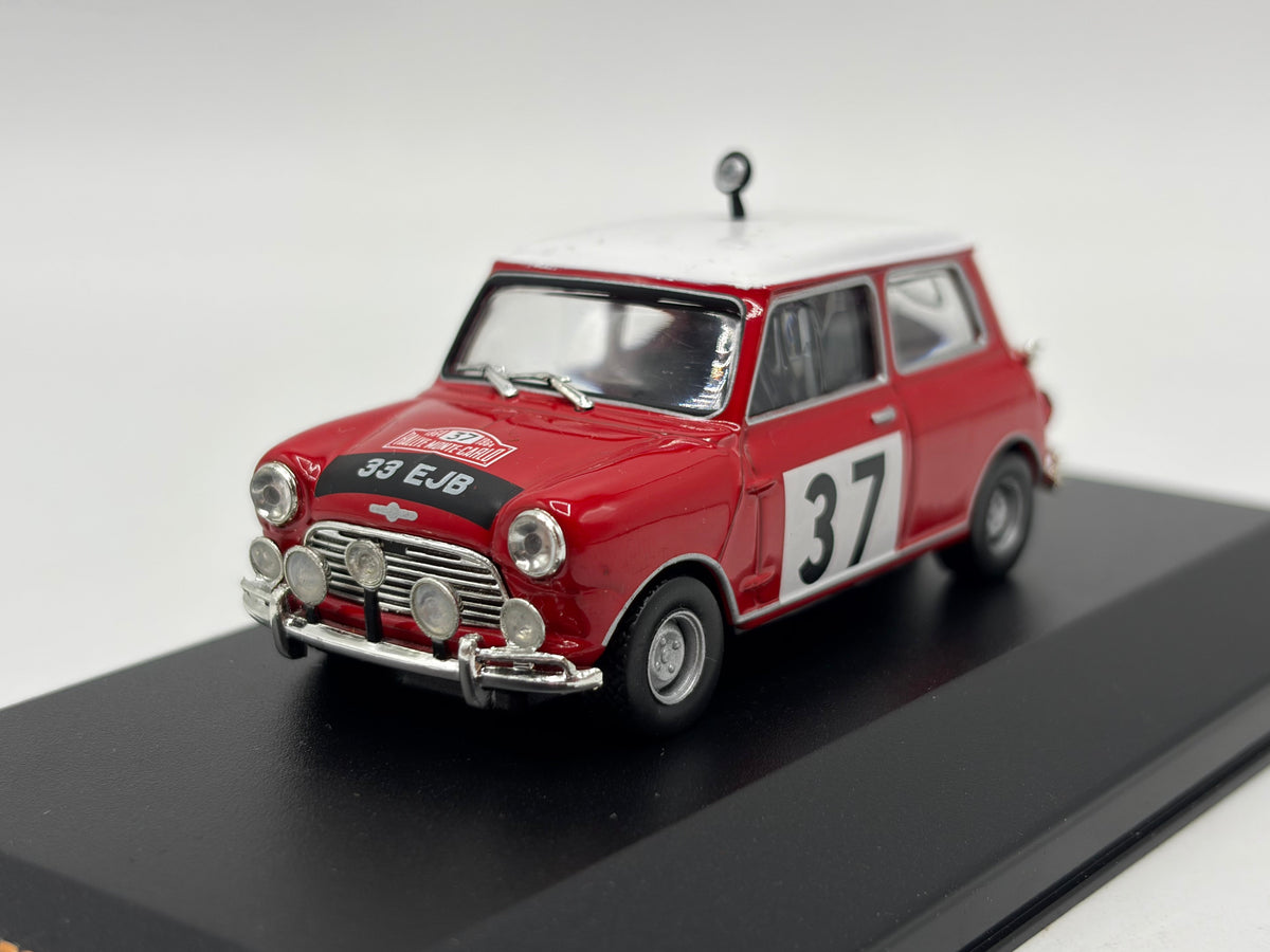 1/43 1964 Mini Cooper S - Monte Carlo Rally - Hopkirk / Liddon | Model Rally Car