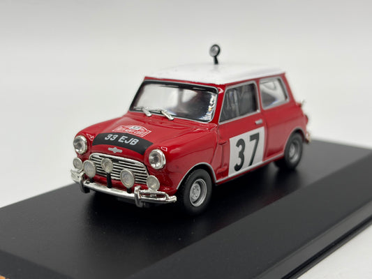 1/43 1964 Mini Cooper S - Monte Carlo Rally - Hopkirk / Liddon | Model Rally Car