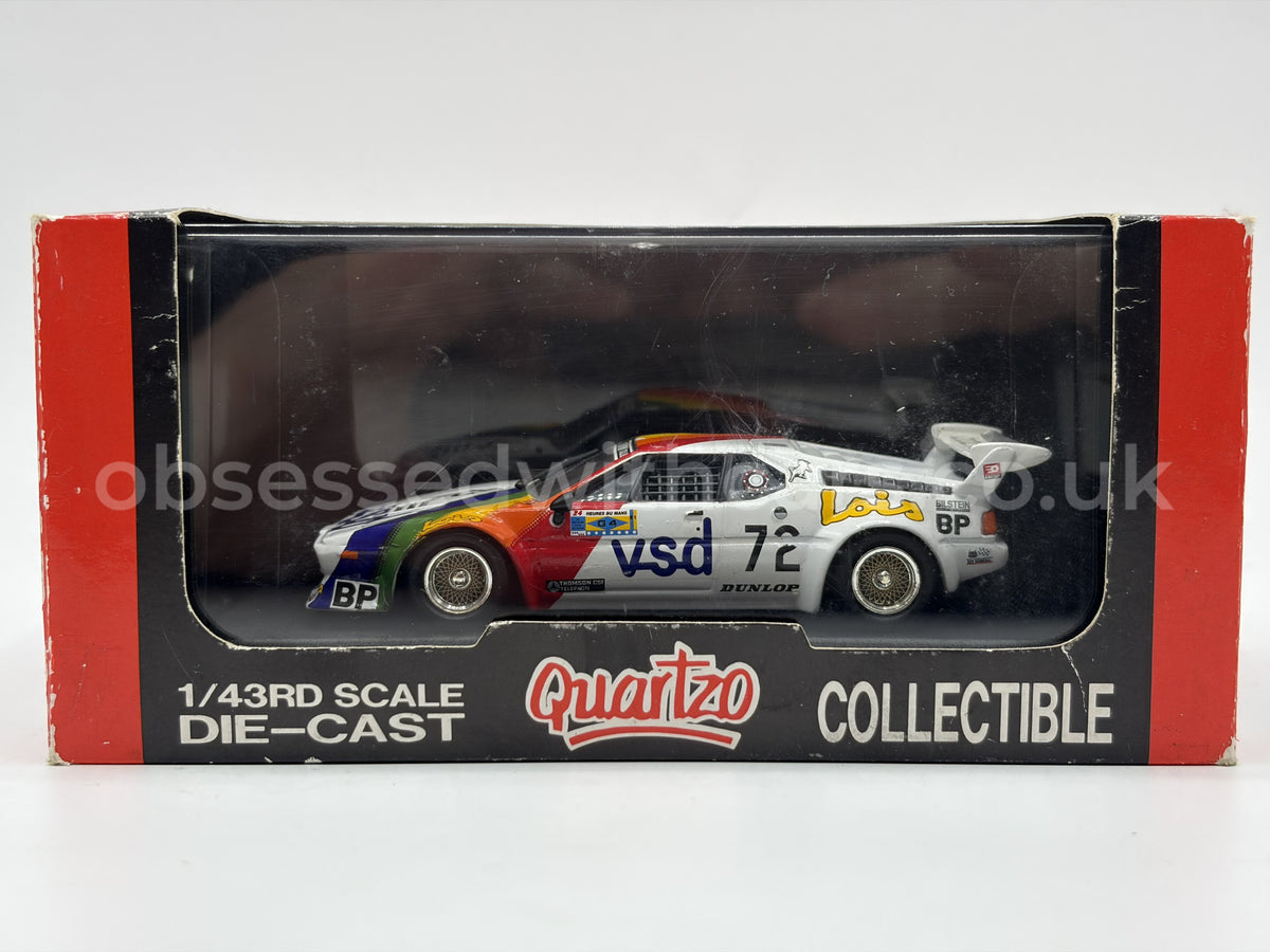 1/43 1981 BMW M1 - Rousselot / Servanin / Ferrier - Quartzo | Model Le Mans Car