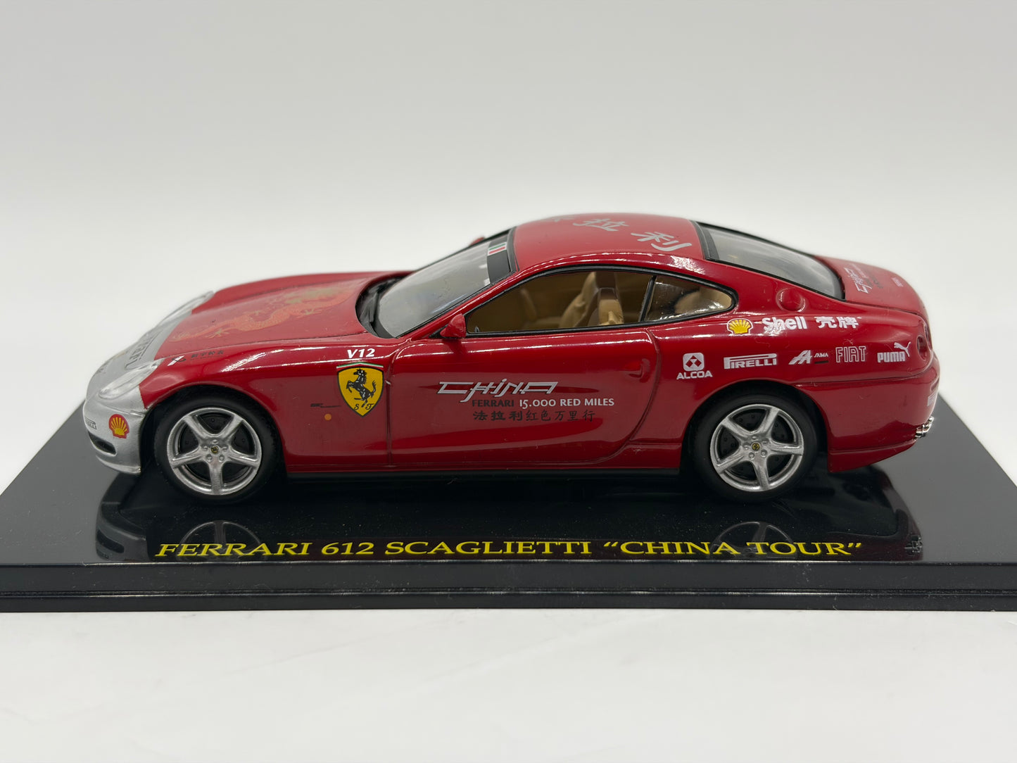 1/43 2005 Ferrari 612 Scaglietti - China Tour - IXO | Model Car
