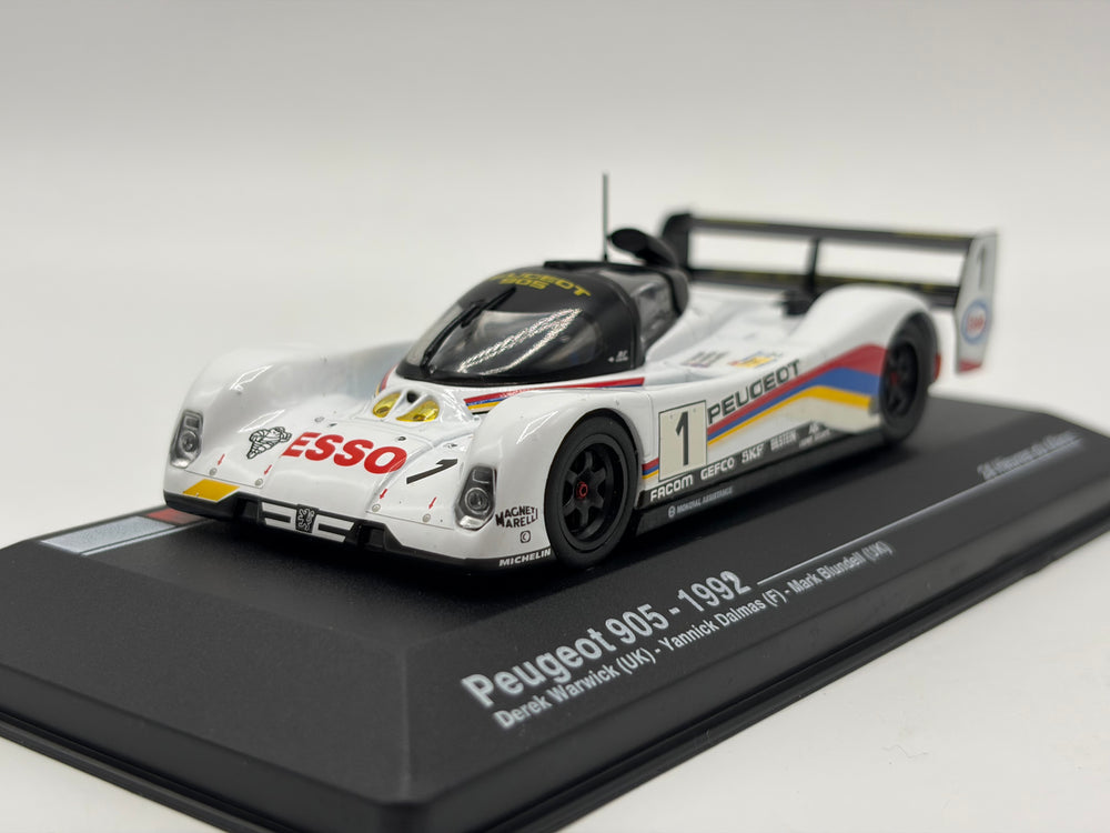 1/43 1992 Peugeot 905 - Warwick / Dalmas / Blundell | Model Le Mans Car