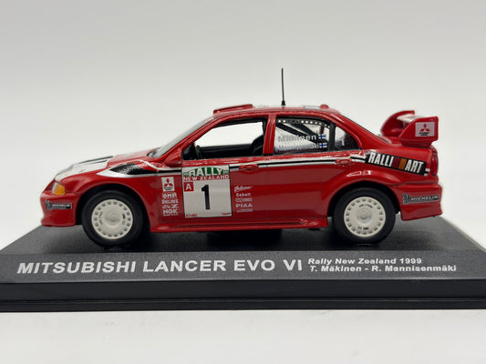 1/43 1999 Mitsubishi Lancer Evo VI - Rally New Zealand - Makinen / Mannisenmaki | Model Rally Car