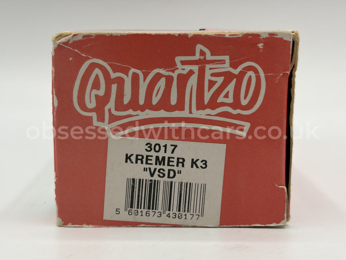 1/43 1981 Porsche 935 K3 Kremer “VSD” - Quartzo | Model Le Mans Car