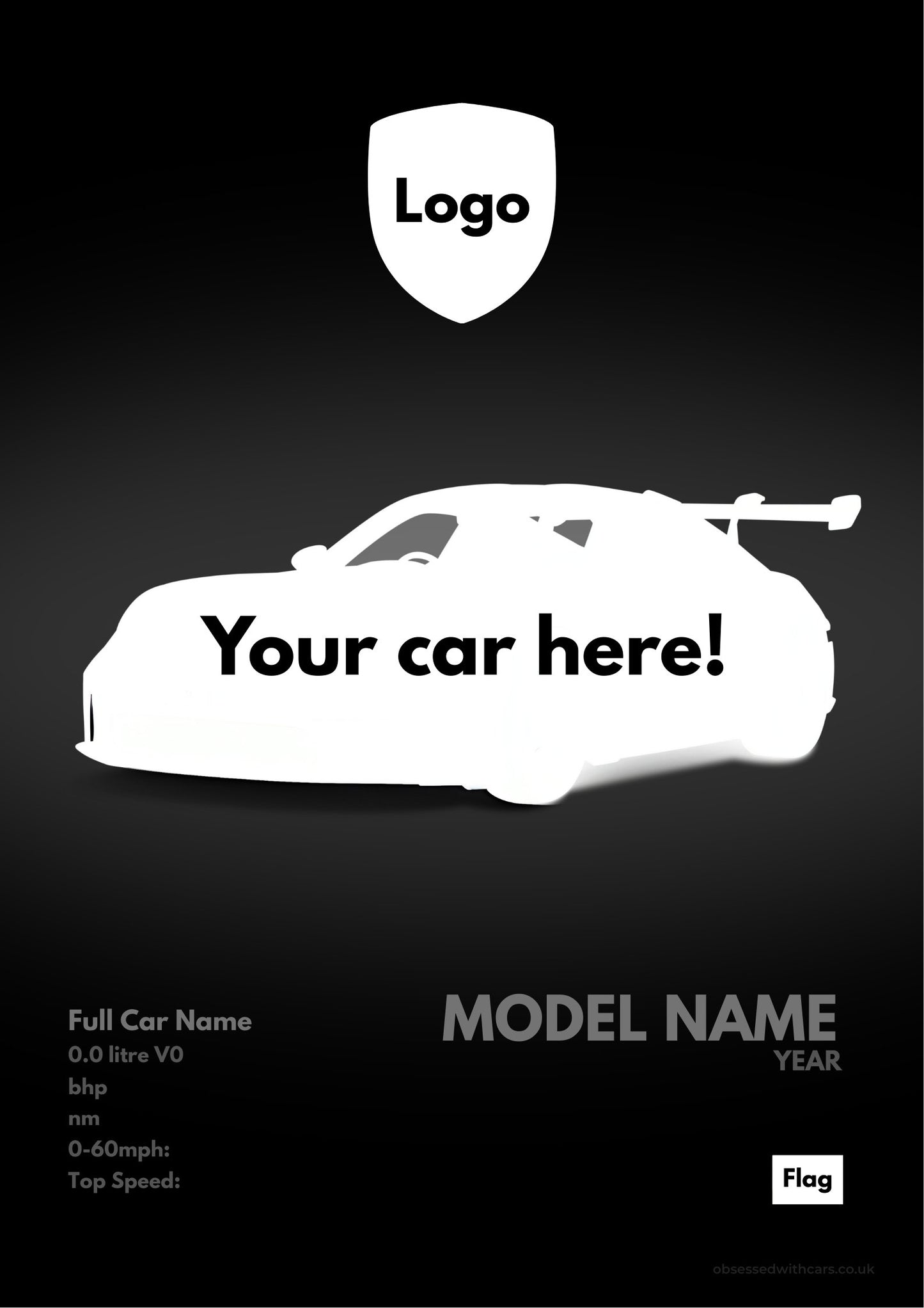 001 Custom Car Wall Art - Your Own Car