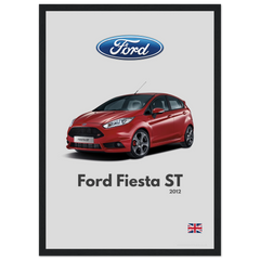 118 Ford Fiesta ST Poster - Minimalist Collection
