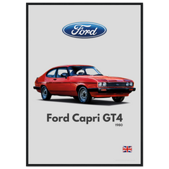 482 Ford Capri GT4 Poster - Minimalist Collection