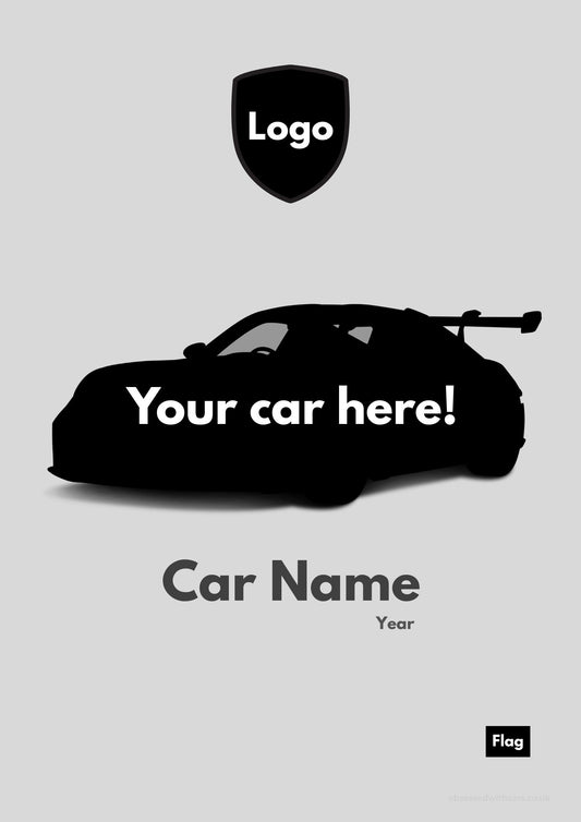 Custom Car Wall Art - Your Own Car