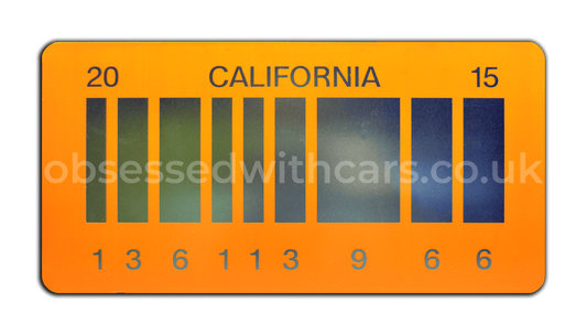 2015 Back to the Future 2 - DeLorean Time Machine | License Plate