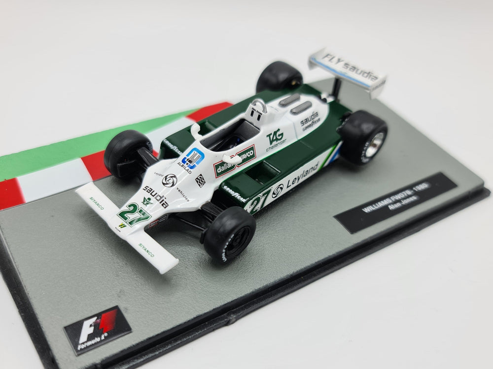 1/43 1980 Williams FW07B - Alan Jones | Model F1 Car
