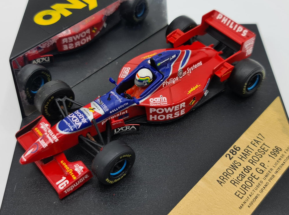 1/43 1996 Arrows Hart FA17 #16 - Ricardo Rosset - Onyx | Model Car