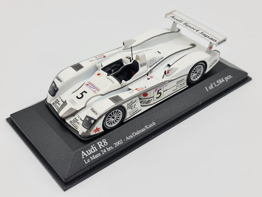 1/43 2002 Audi R8 - Ara / Dalmas / Katoh - Minichamps