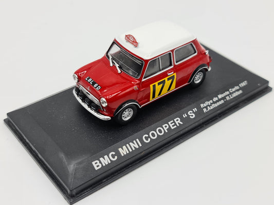 1/43 1967 BMC Mini Cooper S - Monte Carlo Rally - Aaltonen / Liddon