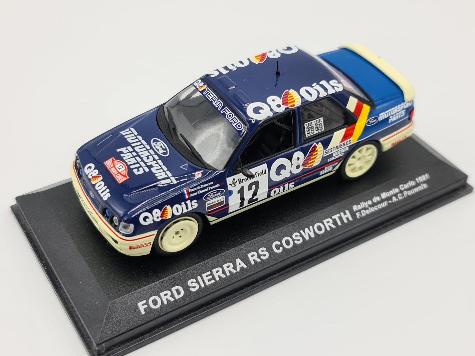 1/43 1991 Ford Sierra RS Cosworth - Monte Carlo Rally - Delecour / Pauwels