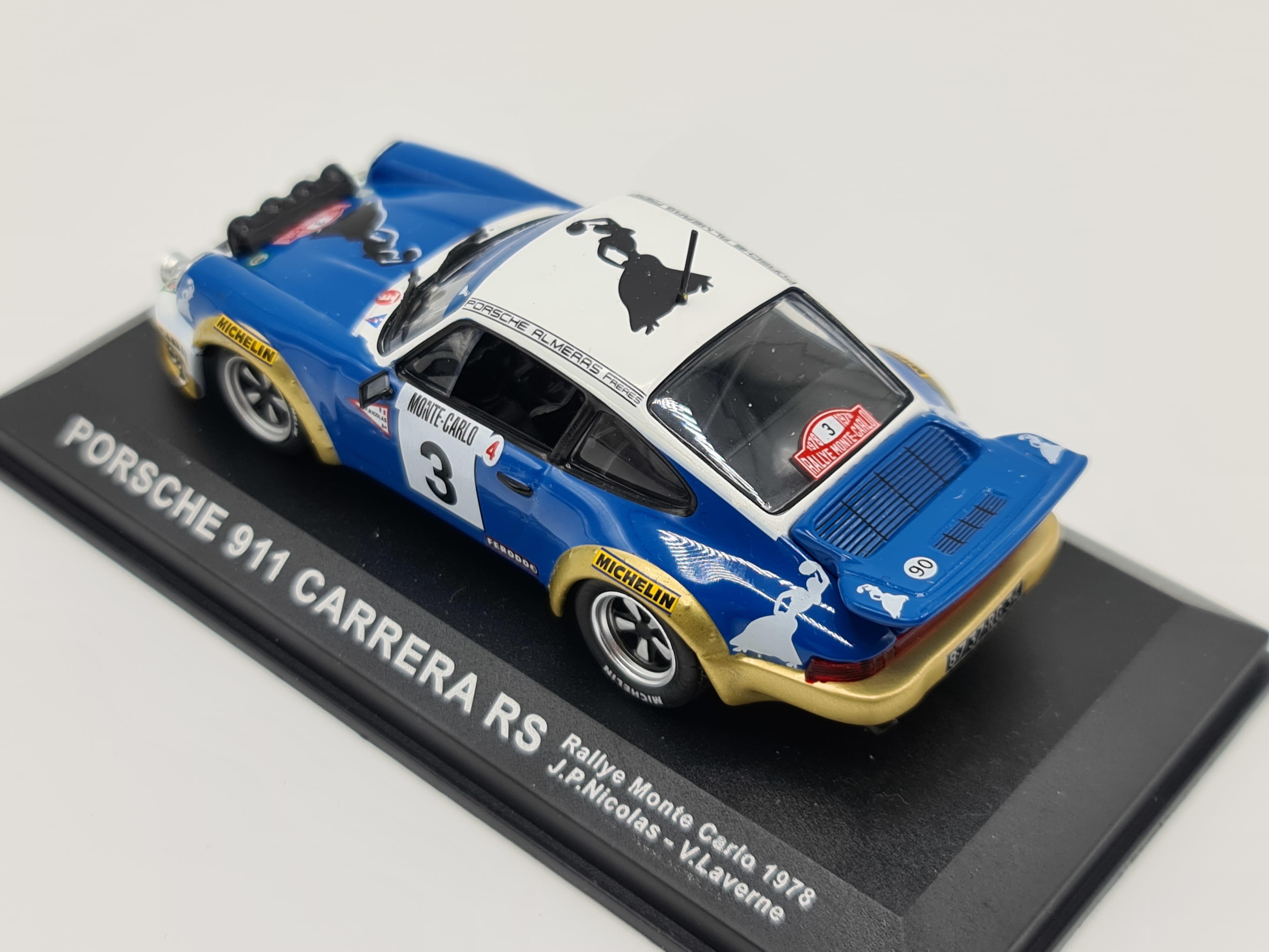1/43 1978 Porsche 911 Carrera RS - Monte Carlo Rally - Nicolas