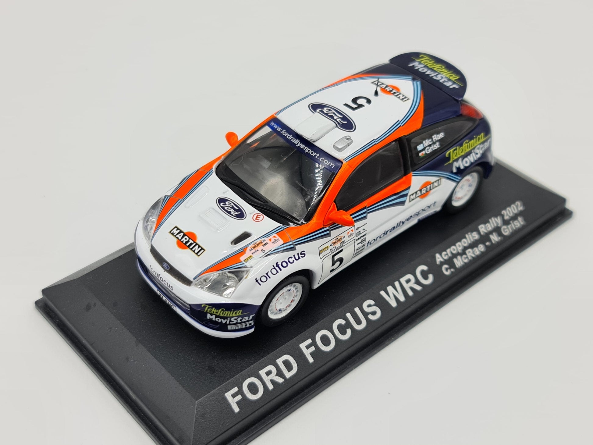 1/43 2002 Ford Focus WRC - Acropolis Rally - McRae / Grist