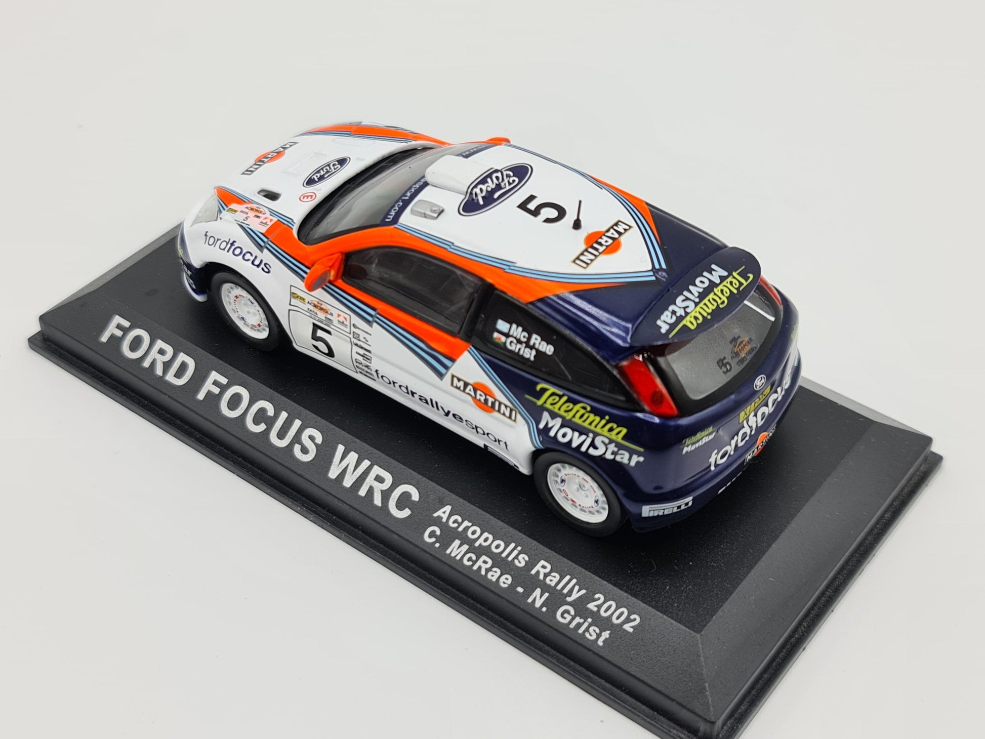 1/43 2002 Ford Focus WRC - Acropolis Rally - McRae / Grist