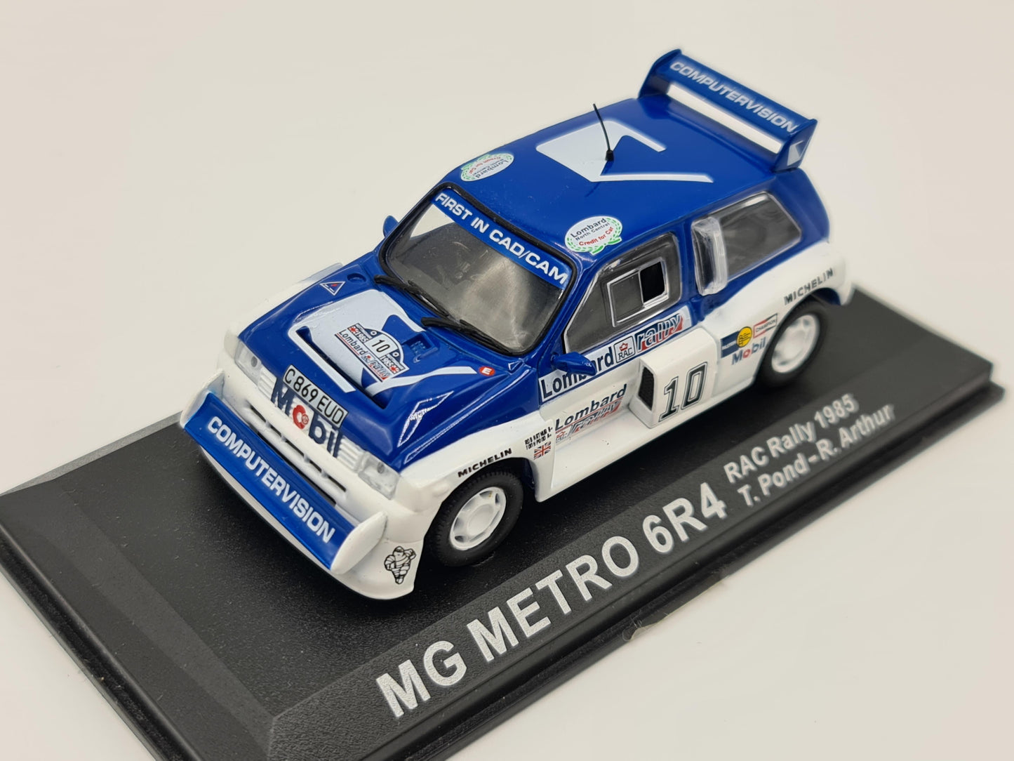 1/43 1985 MG Metro 6R4 - RAC Rally - Pond / Arthur