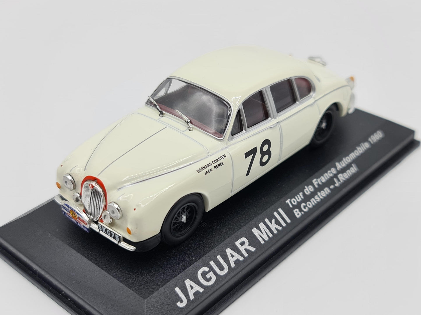 1/43 1960 Jaguar MkII - Tour de France Automobile - Consten / Renel