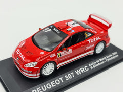 1/43 2004 Peugeot 307 WRC - Monte Carlo Rally - Grönholm / Rautiainen | Model Rally Car